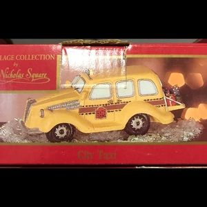 Christmas Village- Taxi Cab